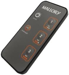 Ventilador de Coluna Mallory Air Timer TS+ Com Controle Remoto 126W, Silencioso, Com Hélice de 6 pás, Auto desligamento programável de até 7 horas - PR-GR - 220V - Imagem 4