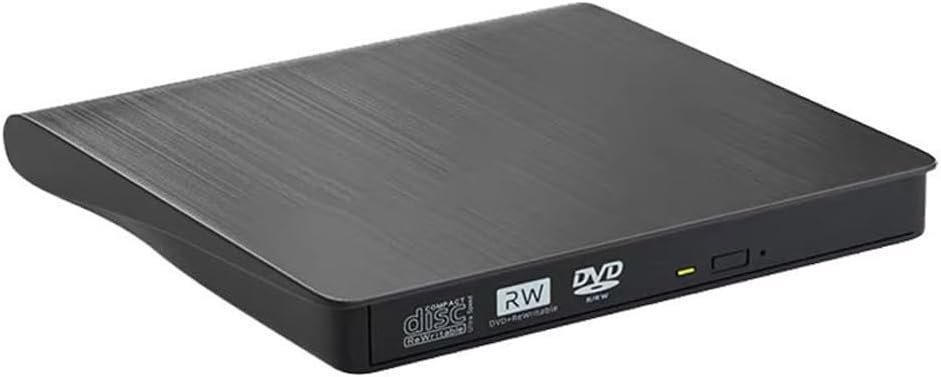 Gravador DVD Externo USB 3.0, Leitor Portátil Slim para PC e Notebook, Preto - Imagem 7