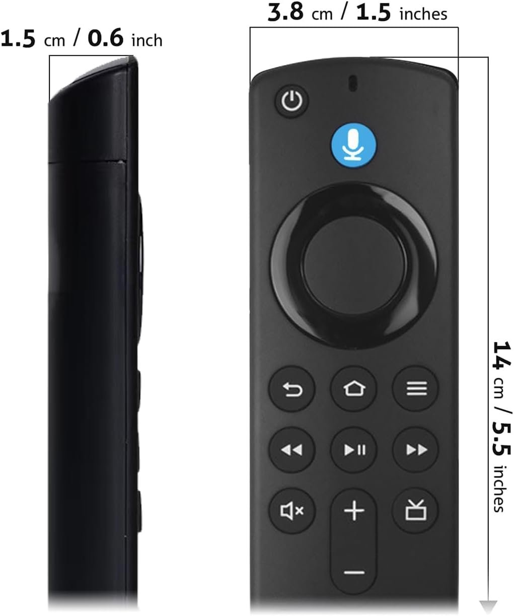 Controle Remoto com Comando De Voz, Vem com Capa Protetora de Silicone, Compatível com TODOS MODELOS com teclas de atalho. Subtitui modelo ORIGINAL - Imagem 9