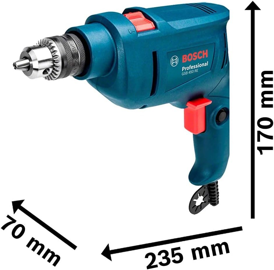 Bosch Furadeira de Impacto GSB 450 RE 450W 127V - Imagem 4