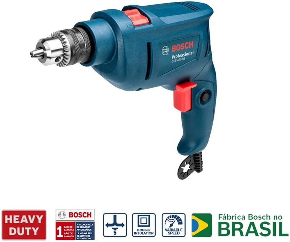 Bosch Furadeira de Impacto GSB 450 RE 450W 127V - Imagem 3