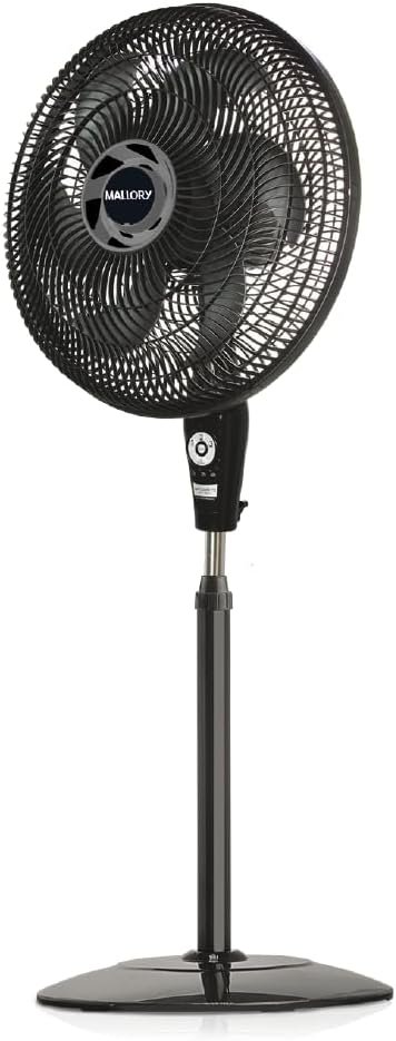Ventilador de Coluna Mallory Air Timer TS+ Com Controle Remoto 126W, Silencioso, Com Hélice de 6 pás, Auto desligamento programável de até 7 horas - PR-GR - 220V - Imagem 3