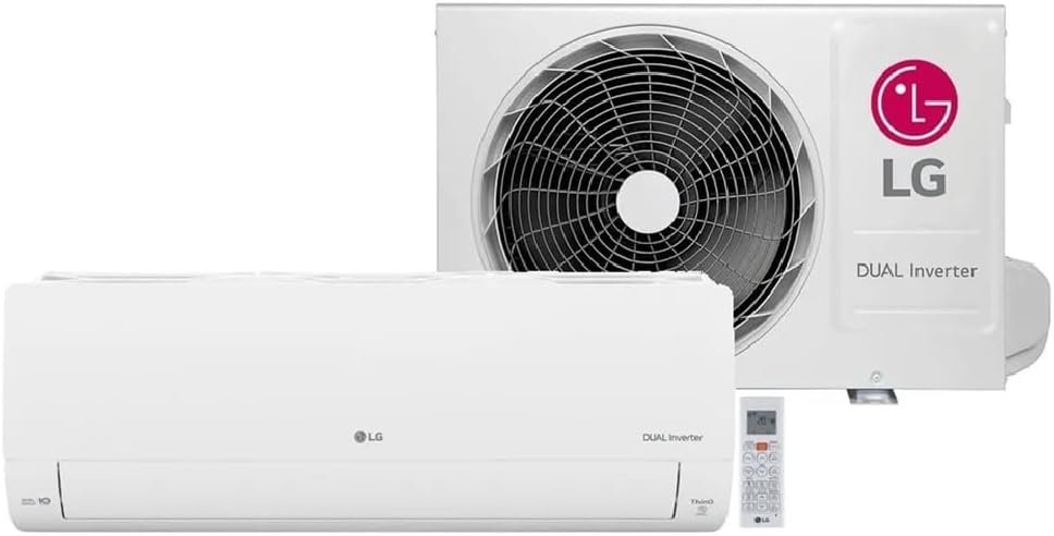 Ar Condicionado Split 12000 Btus Lg Dual Inverter Voice +ia Frio S3nq12ja31l.eb2gam1-220v - Imagem 2