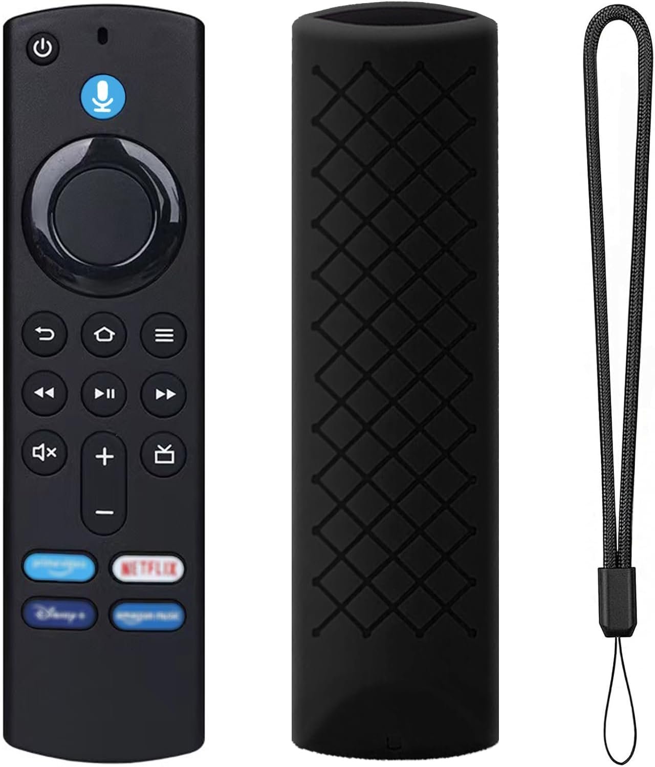 Controle Remoto com Comando De Voz, Vem com Capa Protetora de Silicone, Compatível com TODOS MODELOS com teclas de atalho. Subtitui modelo ORIGINAL - Imagem 2