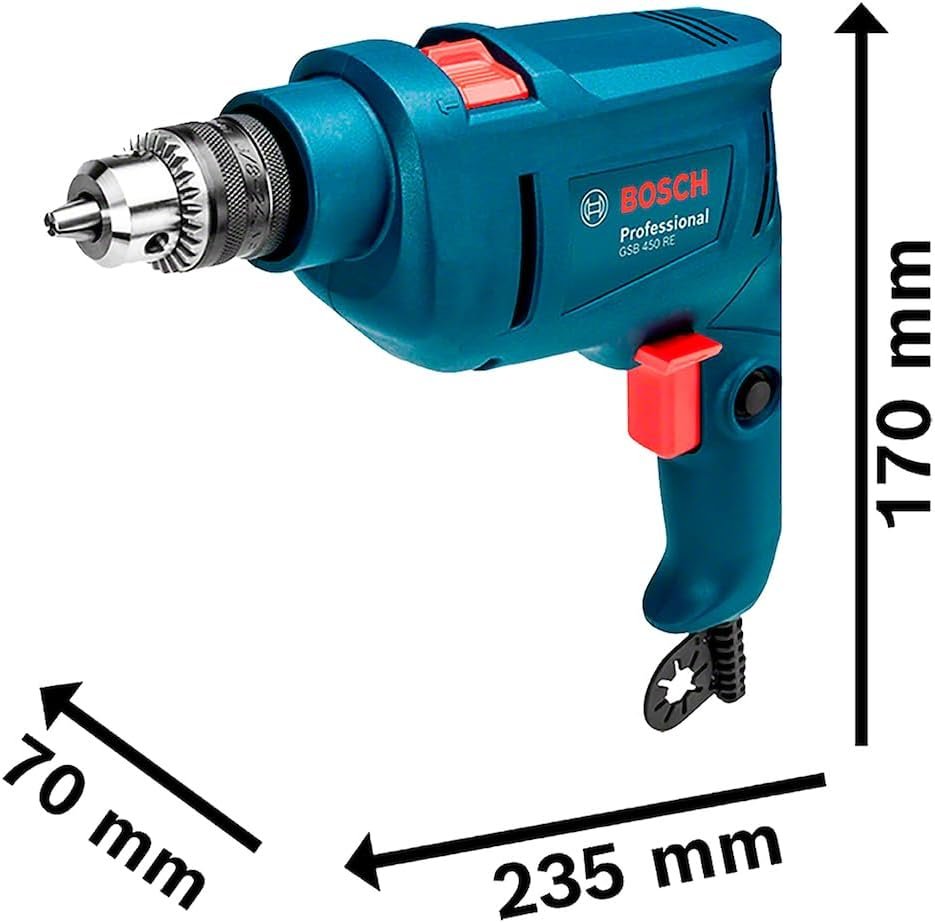 Bosch Furadeira de Impacto GSB 450 RE 450W 220V - Imagem 5