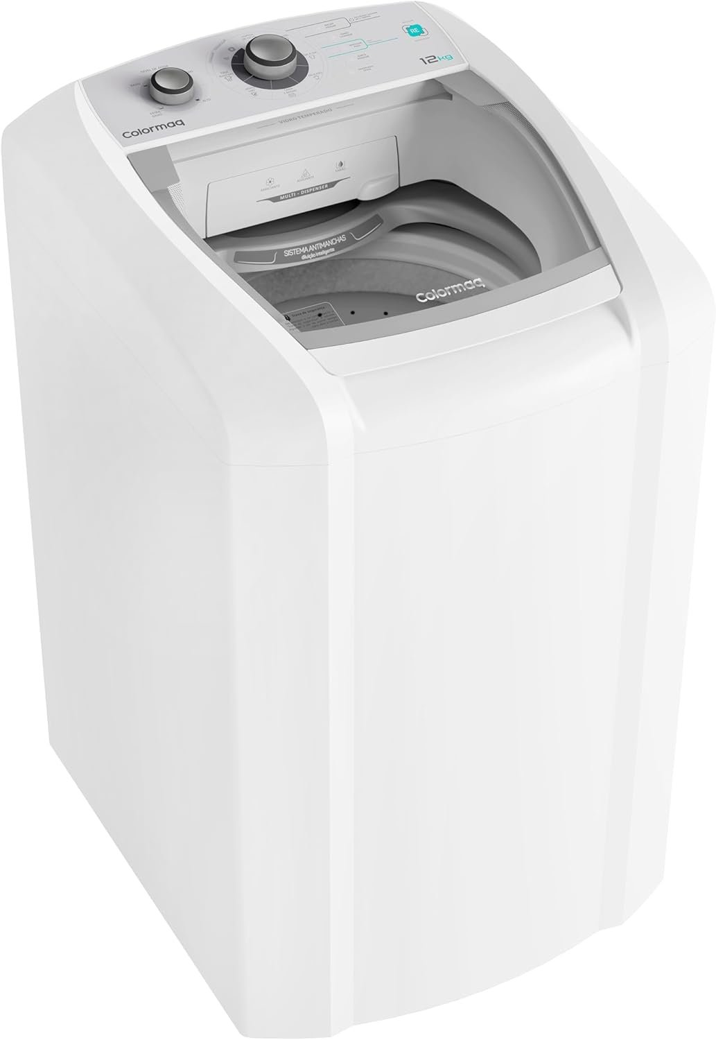 Máquina de Lavar Colormaq 12 kg LCA12 Automática Sistema Antimanchas Branca 220V - Imagem 3