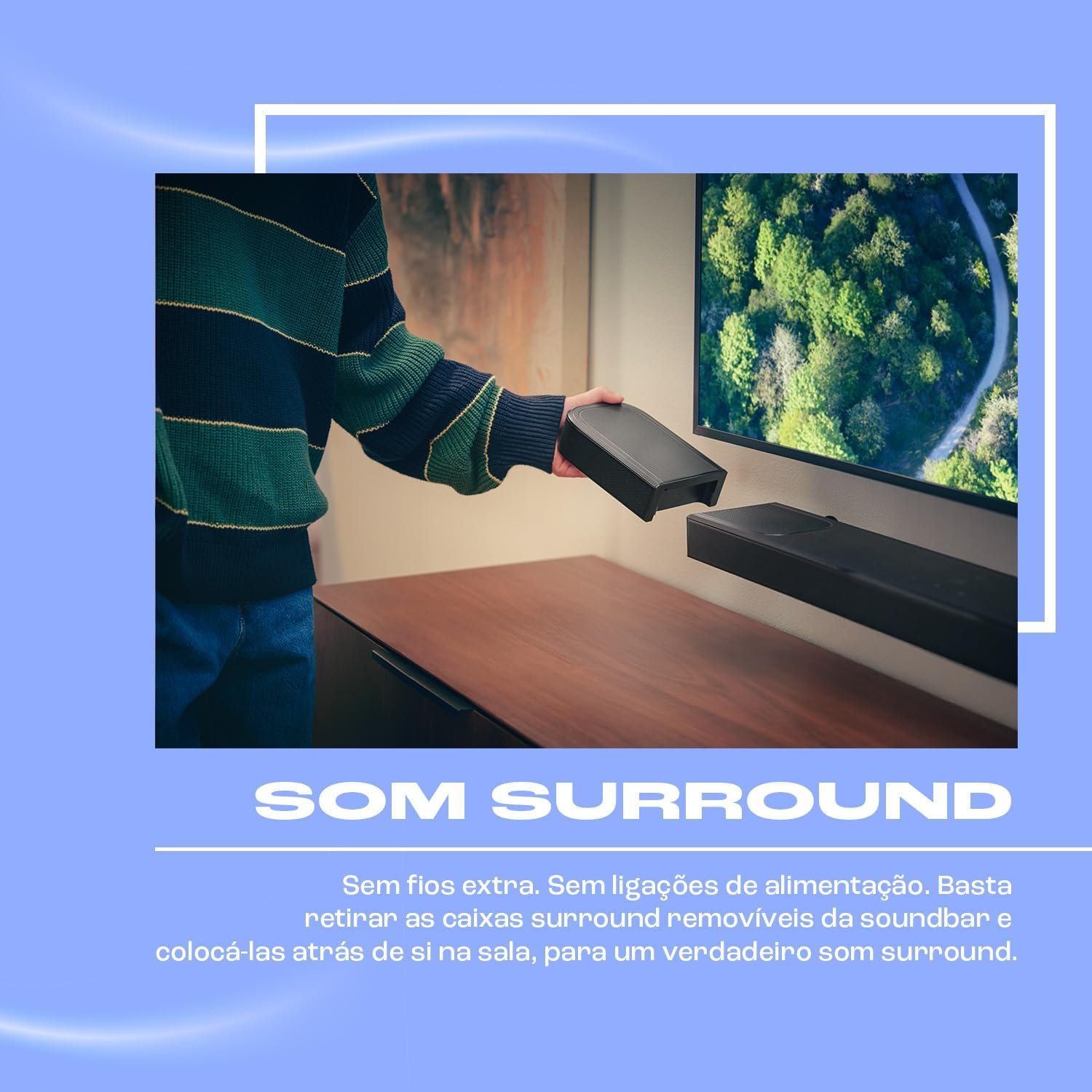 JBL, Barra de Som, BAR 1000 MK2, Soundbar, 7.1.4 Canais, Dolby Atmos - Preta - Imagem 6