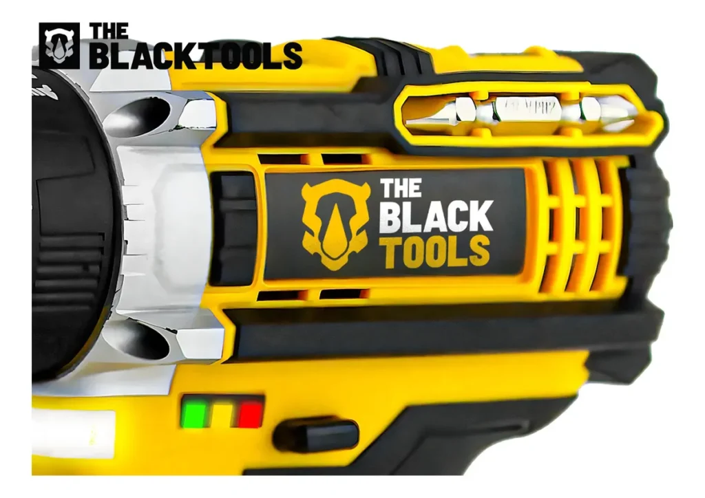 Parafusadeira Furadeira De Impacto The Black Tools Profissional